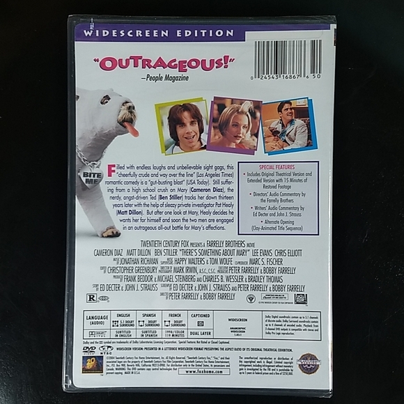 Factory sealed: There's Something about Mary Widescreen DVD w/ Special Features - Picture 3 of 9